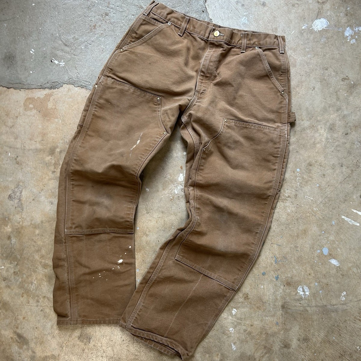 パンツ Vintage carhartt pants VINTAGE CARHARTT TWILL WORK CARPENTER B11 BRN BROWN PANTS