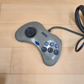 Sega Saturn Gray Console Bundle 1 controller Hori Fighting Stick 5 Japan games