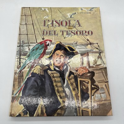 R.L.STEVENSON - L'ISOLA DEL TESORO - FRATELLI FABBRI 1963 1. Aufl. illustriert