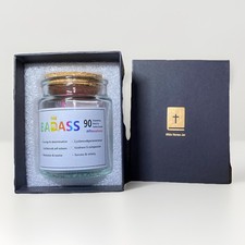 Badass Affirmations Jar, Positive Jar for Courage