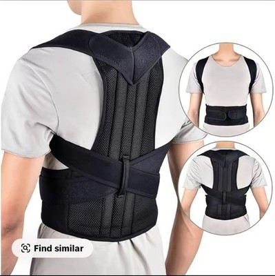 Posture Corrector For Men And Women - Back Brace For Lumbar Support And Upright