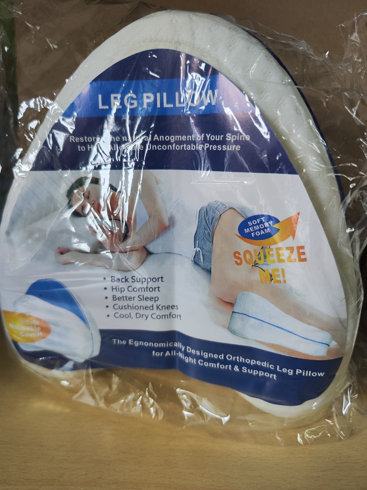 2 X Kniekissen, Beinkissen, Schlafkissen für Seitenschläfer