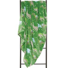 Soft Fleece Dinosaur Blanket Kids Dino Super Soft Cuddly 100x150cm