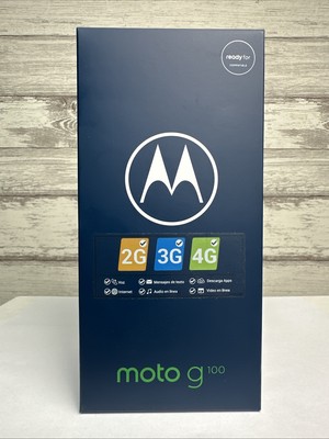 Motorola Moto G100 DUAL SIM 128GB+8GB Blue Nimbus Unlocked 5G GSM International