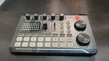 Live Sound Card Audio Mixer USB Podcast Streaming Voice Changer Sound Board
