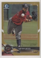 2018 Bowman Draft Chrome Gold Refractor 11/50 Jon Duplantier #BDC-108 6we