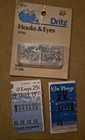 Vintage New Dritz Hooks & Eyes DeLong Clinton Eyes Loops — photo 1