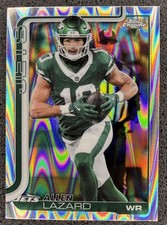 2025 Topps Chrome Football - Allen Lazard - #236 Raywave Refractor Jets