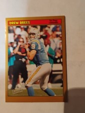 2005 Topps Bazooka - Drew Brees #95 Gold Variation San Diego Chargers Mint 