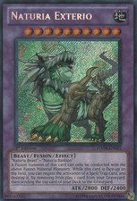 Yugioh! MP Naturia Exterio - HA04-EN055 - Secret Rare - Unlimited Edition Modera