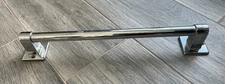 One 18" Hall Mack Chrome Bathroom Kitchen Towel Grab Bar Vintage