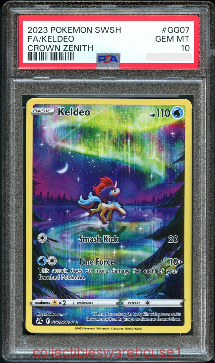 Pokemon Crown Zenith Keldeo GG07 PSA 10 | eBay