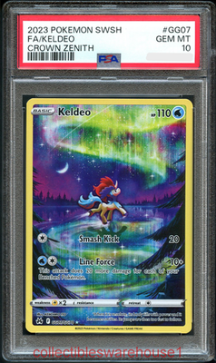 Pokemon Crown Zenith Keldeo GG07 PSA 10 | eBay
