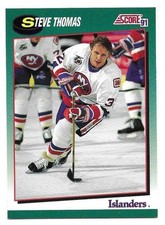 STEVE THOMAS 1991-92 SCORE ROOKIE TRADED CARD NM-MT CONDITION