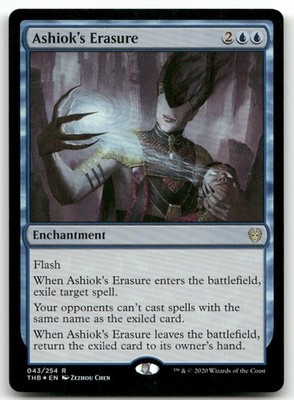 Ashiok's Erasure #43 (Foil) (NM) Theros Beyond Death THB Magic MTG