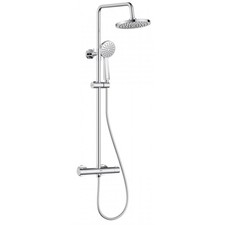 Bristan Zing2 Thermostatic Diverter Shower Kit Chrome ZI SHXDIVSMFF C Pro