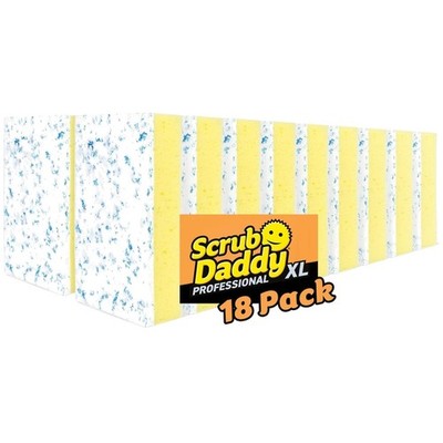 Extra-Large Cleaning Sponges - 18 Count Eraser Daddy