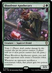 Bloodroot Apothecary #27 Commander: Bloomburrow