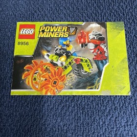 LEGO Power Miners 8956 Stone Chopper 100% Complete W/Instructions Good Shape