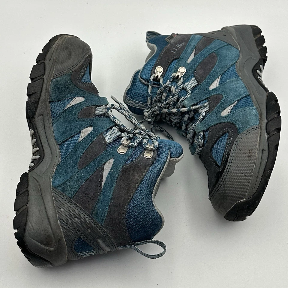 LL Bean Tek 2.5 Senderismo Impermeables Trail Senderismo Botas 286156 Azul Juvenil Talla 6 Foto 2 de 4