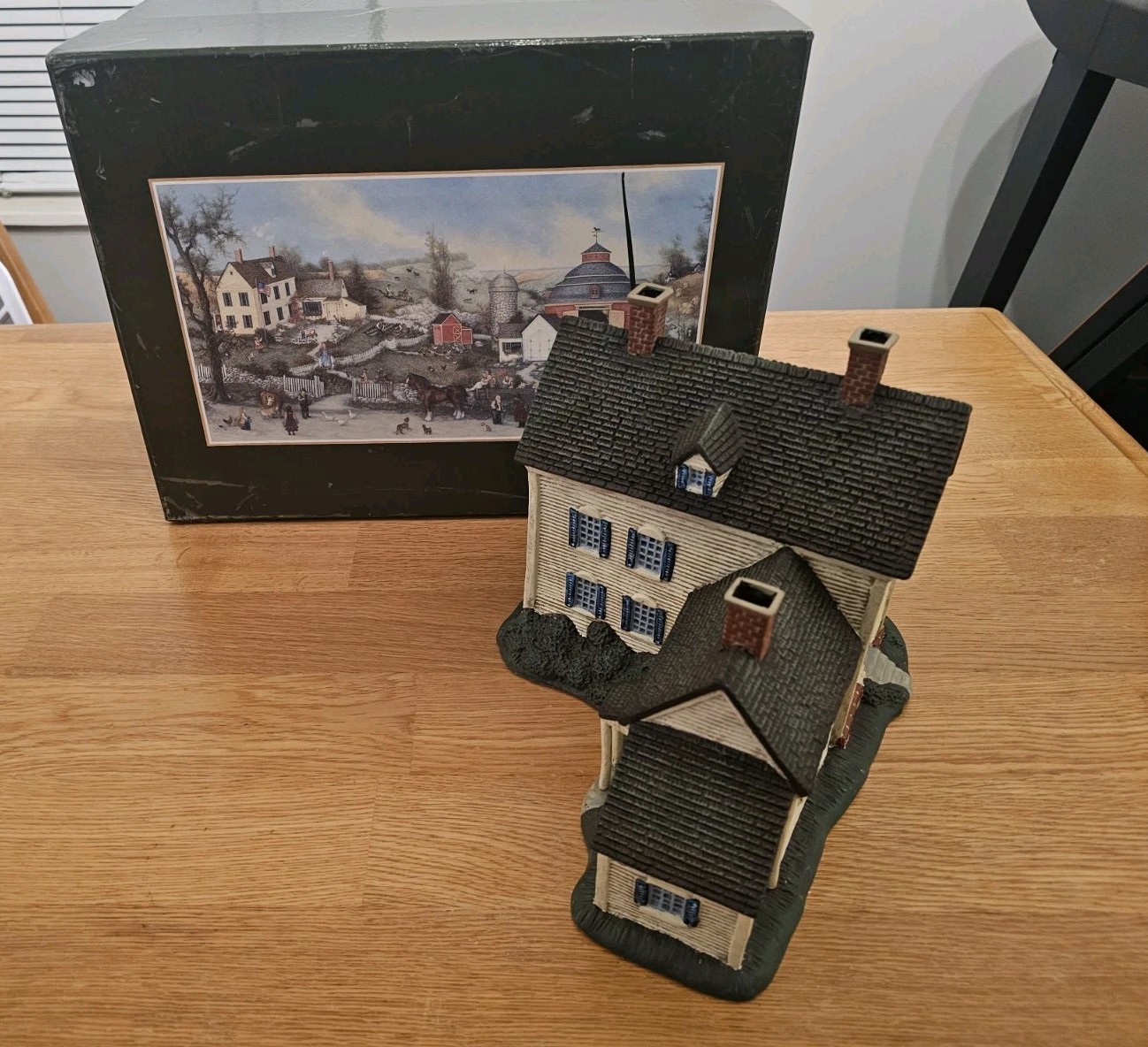 Lang And Wise Folk Art Villages Meadowbrook Farms "Meadowbrook Farm House"...