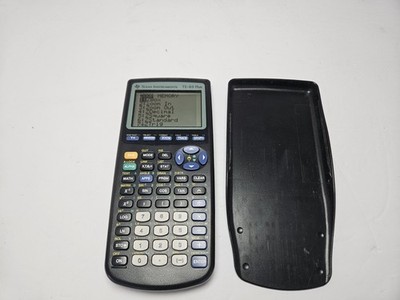Texas Instruments TI-83 Plus Graphing Calculator With Cover  Good Working  Cond.