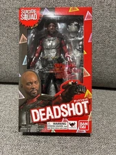 BANDAI TAMASHII NATIONS SH FIGUARTS SUICIDE SQUAD DEADSHOT DC MISB