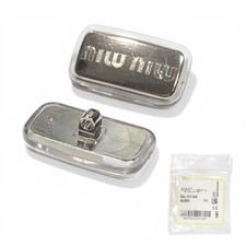 Miu Miu Sunglasses Eyeglasses Replacement Nose Pads Silver Genuine ITALY