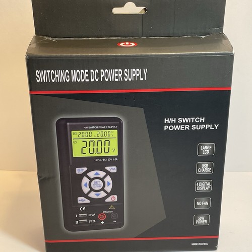 Tenma 72-2660 Handheld DC Power Supply 12V 3.75A Switching Mode – New
