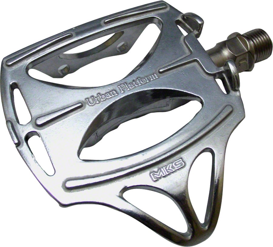 Педали MKS Urban Platform с хромированной осью и корпусом из сплава - Откидной язычок 12690₽