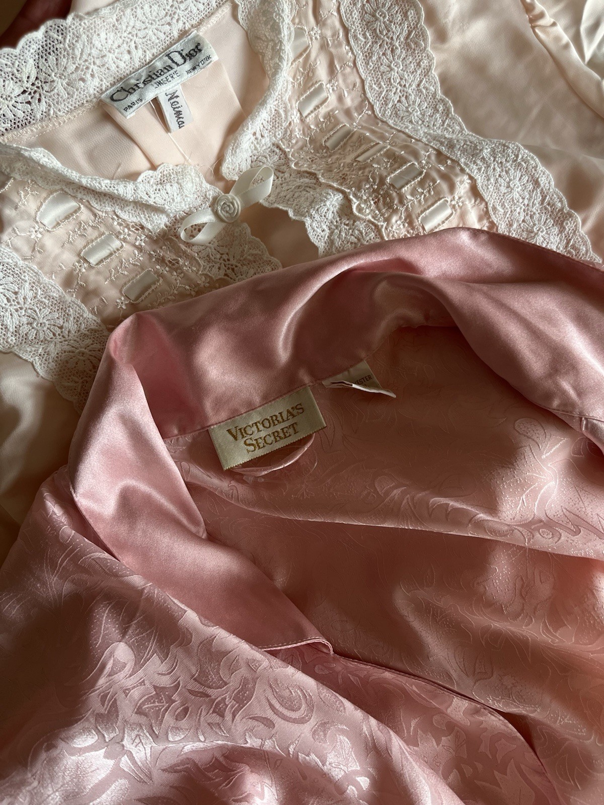 Vintage Lingerie Lot 25 Piece Lace Christian Dior Victorias Secret Givenchy Robe thumbnail 14