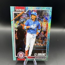 2026 Topps Series One CJ Abrams Washington Nationals Short Print #152