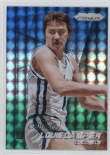 2014-15 Panini Prizm Blue & Green Mosaic Prizm Louie Dampier #165 HOF e8o