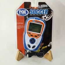  FOX SPORTS SOCCER Electronic Handheld 2 player Video Game  Excalibur Brand New