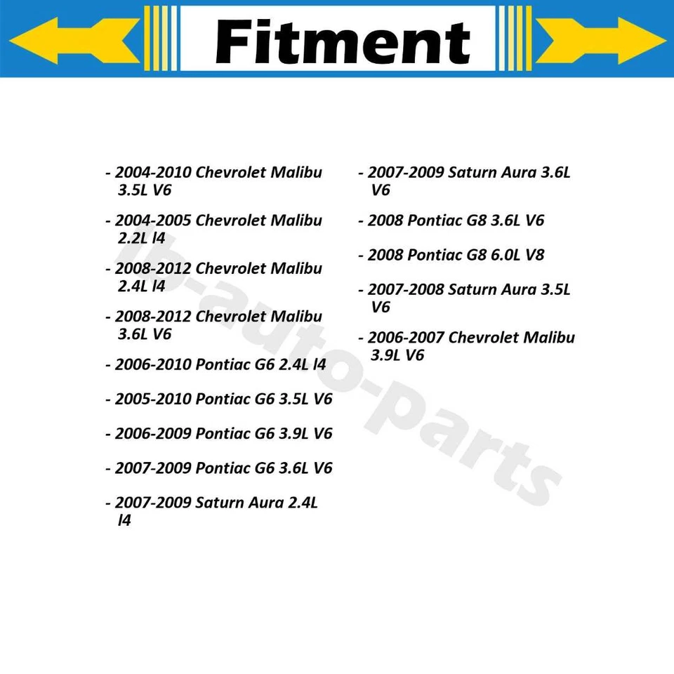 Kit de mangueira de freio dianteiro traseiro linha 4x para Pontiac G8 2008 - Imagem 2 de 4