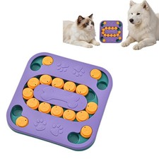 Cat Puzzle Toy for Indoor Cats Interactive Treat Dispenser Slow Feeder fo...