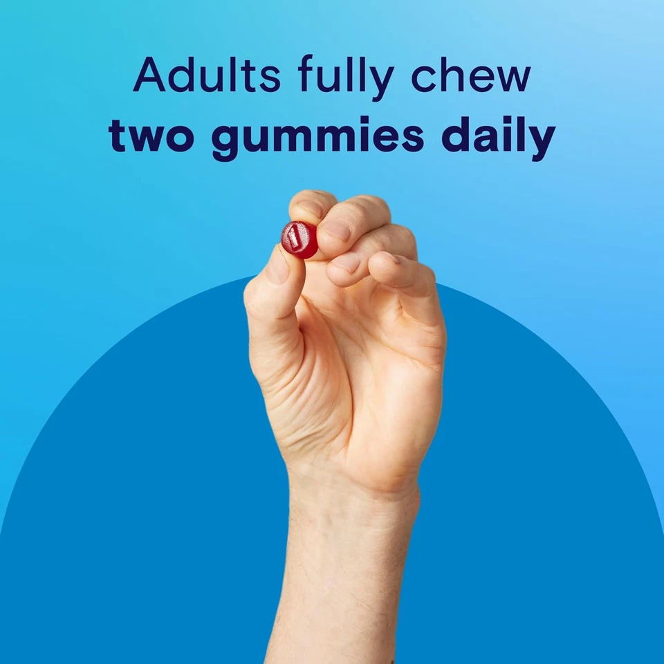 Gomitas multivitamínicas One A Day Men 50+, sabor a fruta mezclada, apoyo energético, 120 Foto 4 de 4