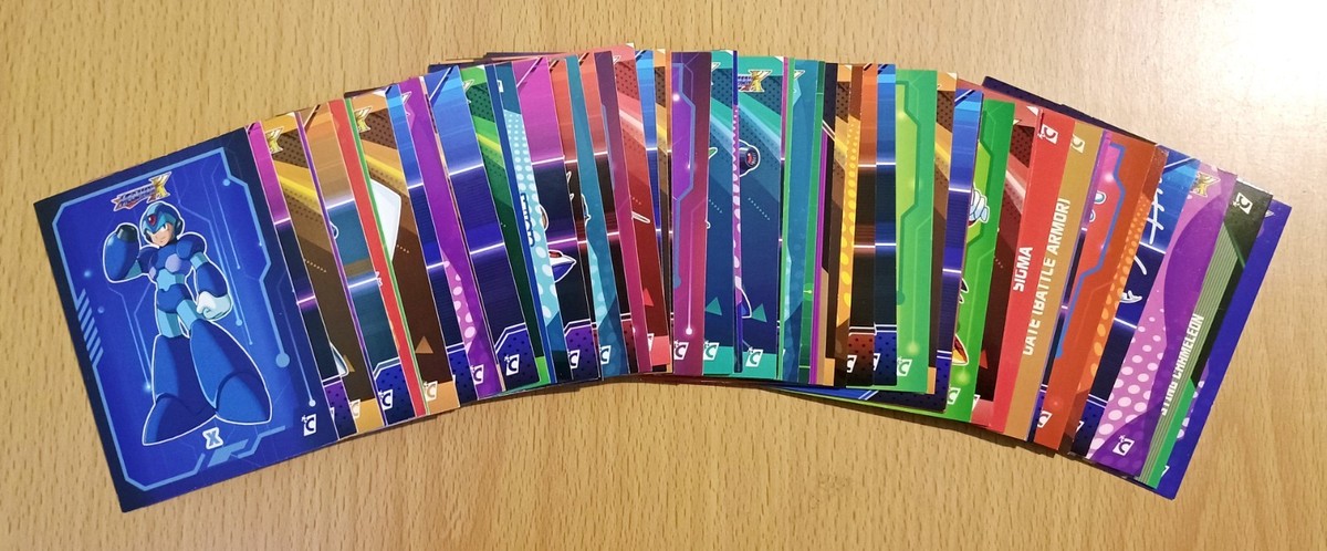 Mega Man X Cardsmiths 2025 Complete Base Set #1-60 Series 1, Sixty