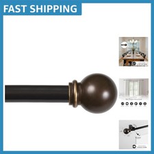 Chelsea 28-48" Extendable Curtain Rod in Oil Rubbed Bronze - Timeless Design