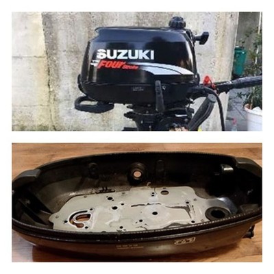 Genuine Suzuki DF4 DF5 DF6 Engine Base Lower Cowling 4-Stroke Outboard