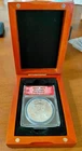 2011 Silver Eagle ANACS MS70 First Release #165 Of 2349 - In Wooden Display Case