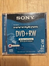 Sony HandyCam DVD RW 30 Minute 1.4 GB Disc Video Camera Sealed NOS New