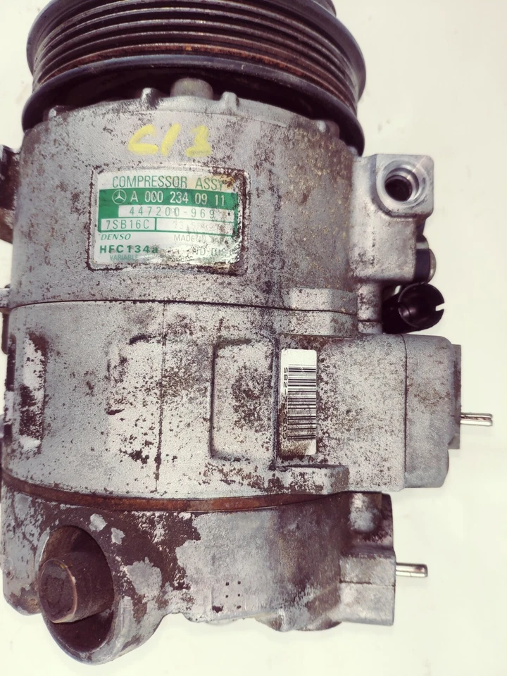 Mercedes-Benz SLK 1998 230 AC compresor 0002340911 C13 Foto 2 de 4