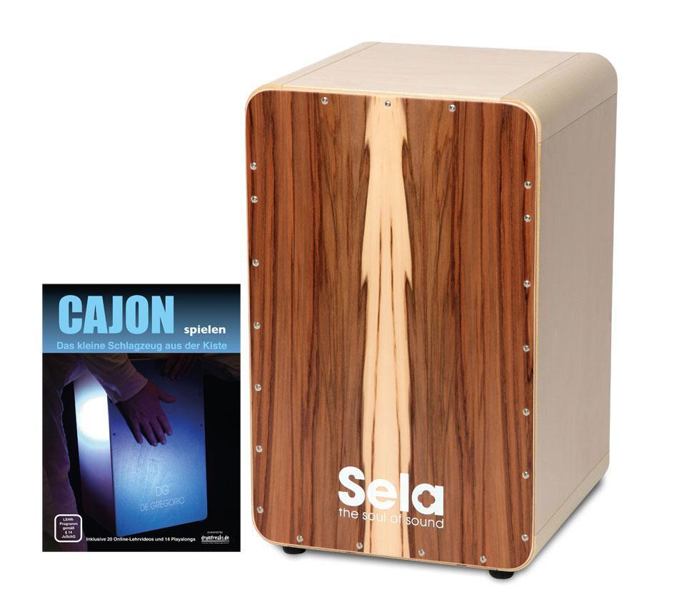 Sela Casela Cajon Satin Nuss - это система крепления барабанов установленная в Cajon Schule Noten 34790₽