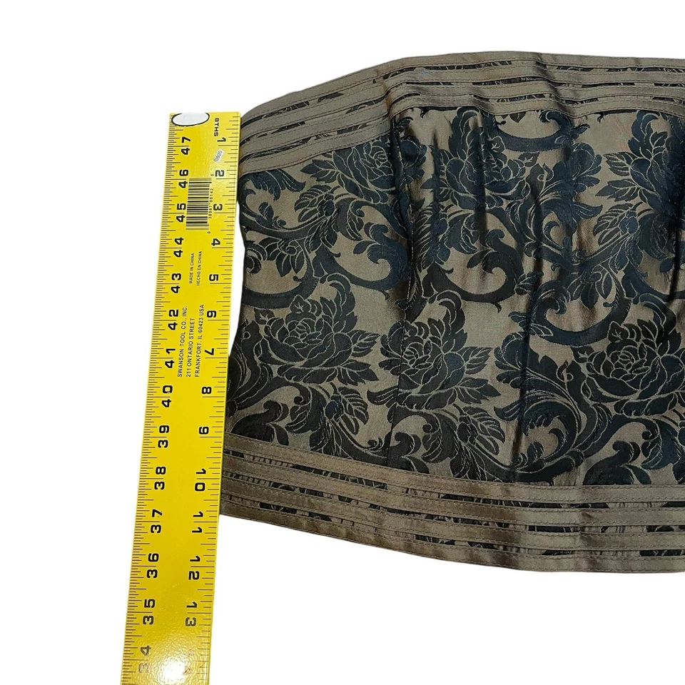 Top corsé floral brocado oriental talla 12 JS Collections Foto 3 de 4