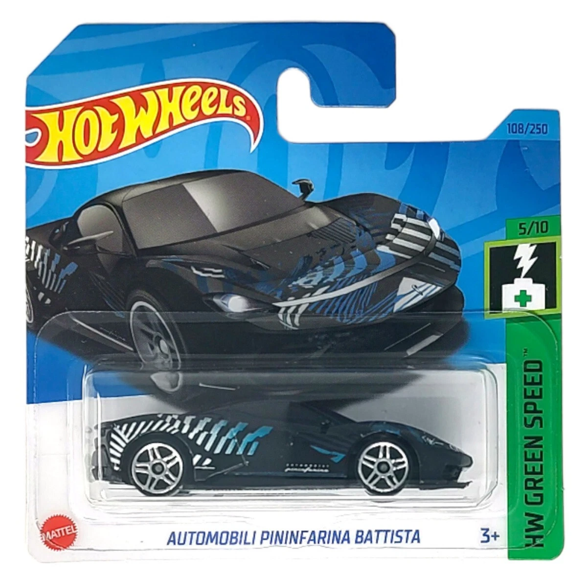 Carrinho Hot Wheels AUTOMOBILI PININFARINA BATTISTA HKH57 HW GREEN SPEED