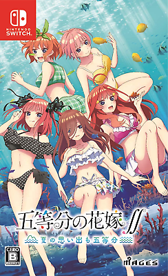 Gotoubun no Hanayome ganhará game para PlayStation 4 e Nintendo Switch