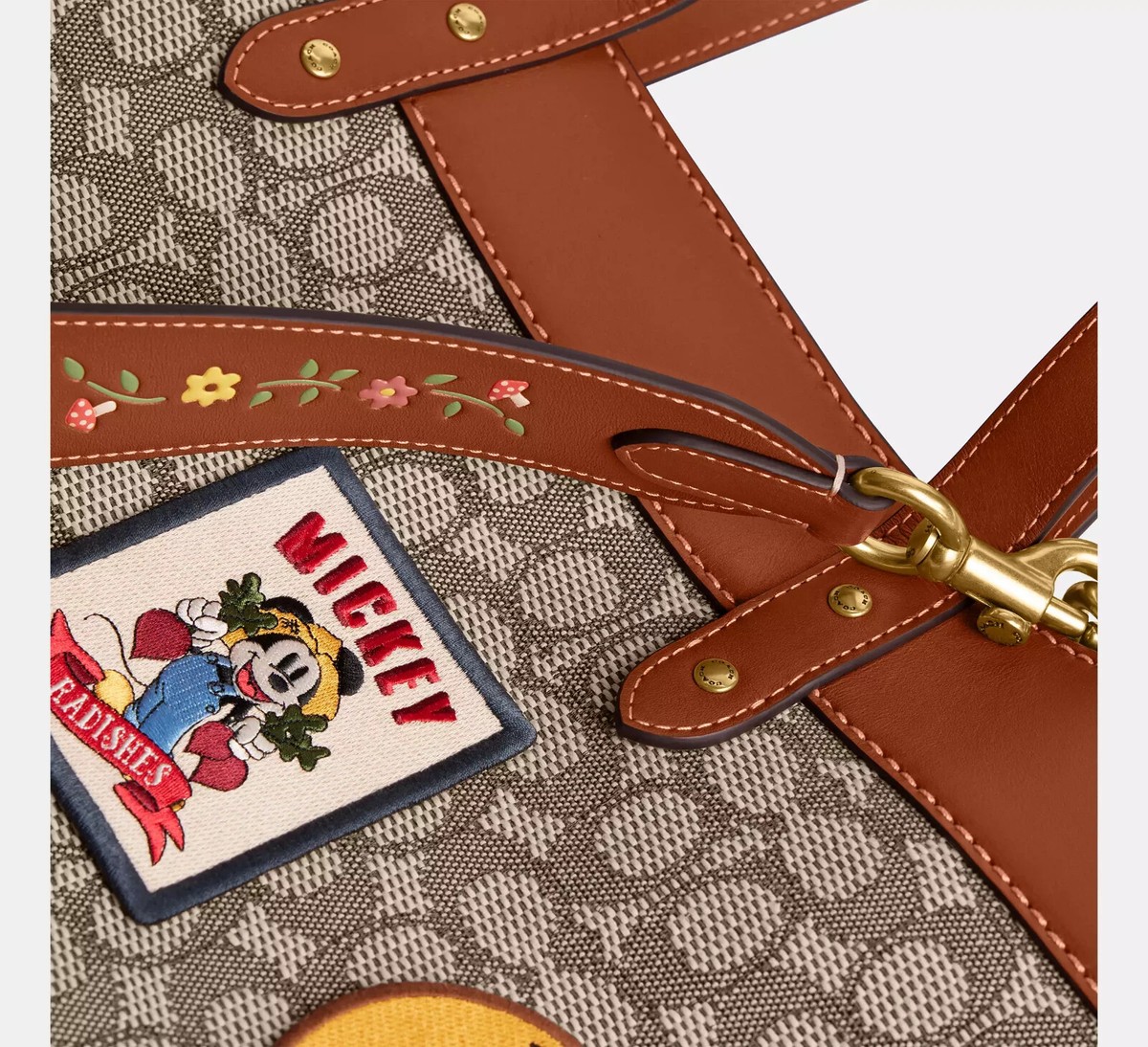 NWT COACH Disney X Coach Field Tote Bag 40 In Signature