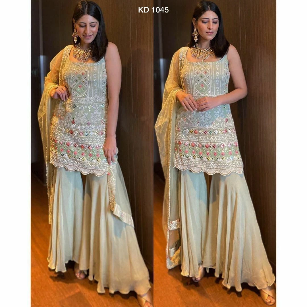 Bollywood style hotsell sharara