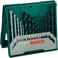 Bosch 15 Teilig 3X5 Holz Stein Metall Universal Uni Bohrer Set 3 Mm - 8 Mm